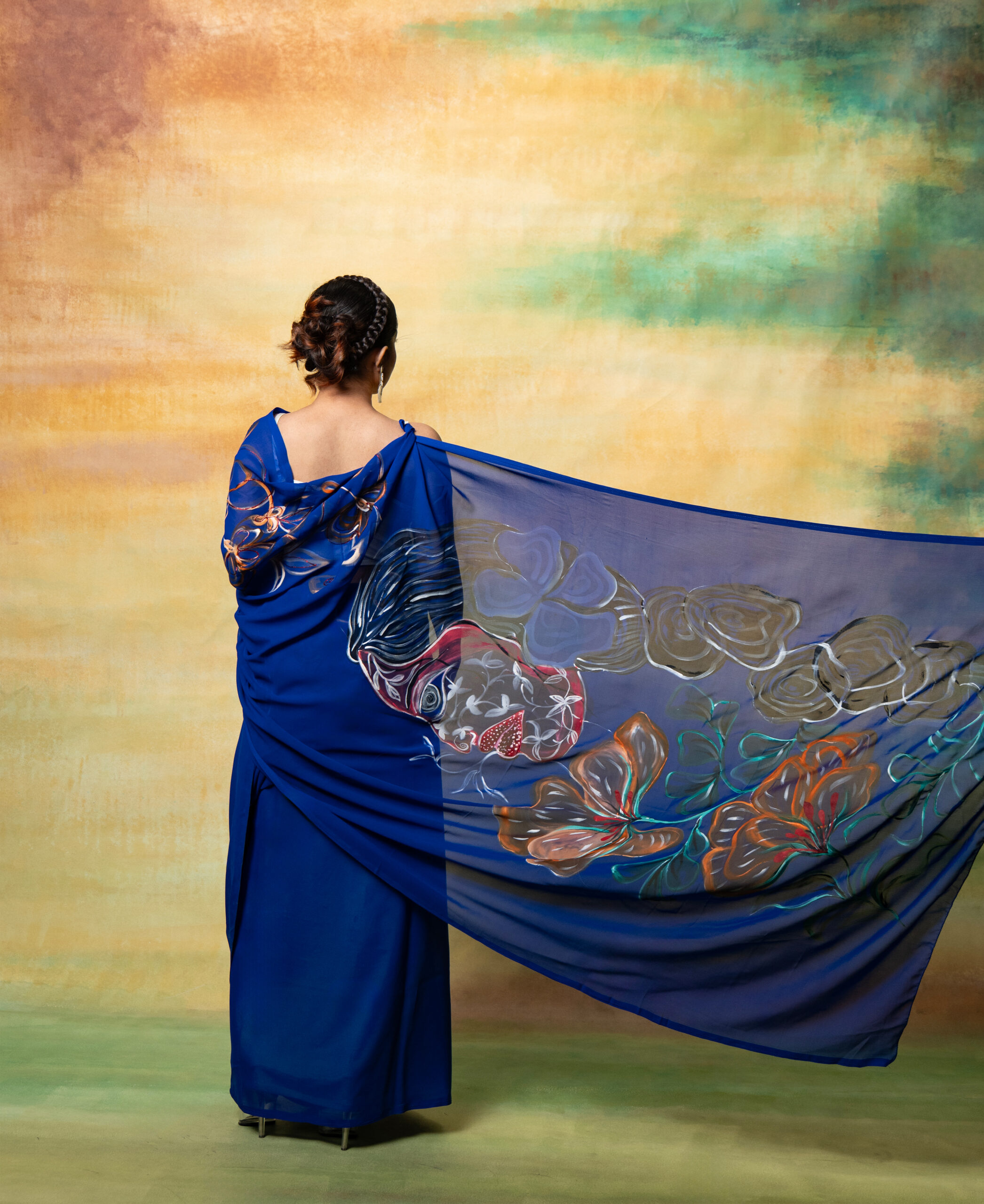 floral soul in blue floral soul in blue